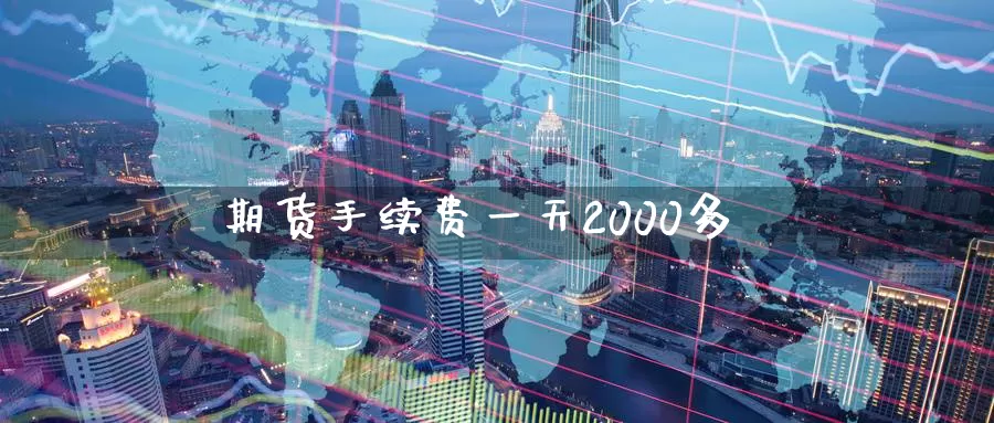 期货手续费一天2000多_https://www.njhshj.com_期货开户_第1张